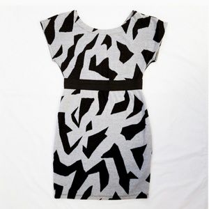 LAST CHANCE Forever 21 Gray Black Mini Dress Tunic